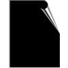 Bolsover Designs Adesivi per piastrelle, confezione da 25 pezzi, colore nero lucido, per uso su piastrelle da 200 x 250 mm, 20 x 25 cm, impermeabili, per cucina, paraspruzzi, bagno, autoadesivi, staccabili e