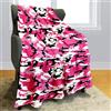 YISUMEI Coperta mimetica militare rosa militare 150 x 200 cm coperta e copriletto morbido pile mimetico coperta calda e accogliente coperta da campeggio regalo per ragazzi adulti donne