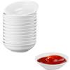 Yeenano Ciotole per Salsa,12 Pezzi Ciotoline per Aperitivo,Ciotole per Salsa Soia Ciotole per Spezie Bianco Ciotola per Snack Sushi Soy Dipping Ciotola Mini Ciotole da Salsa per Condimenti,Salse
