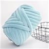 XILENY Fettuccia per Borse a Uncinetto, Filato Gigante 500g Filato di Lana Morbida Chunky Yarn Tubolare, Gomitolo di Filato Chunky Yarn per Borse, Coperte, Nidi di Animali Domestici