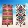 Tgllzzca Boemia Telo Mare Grande 60x120 cm, Asciugamano Palestra Assorbente Asciugatura Teli Mare Microfibra Spiaggia, Anti-Sabbia Stuoia Spiaggia per Bagno Piscina, Regali per donne (Rosa Set da 2) Model101