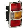 PROPOSTEONLINE Fanale realizzato per Mitsubishi PAJERO dal 1997 al 2000 posteriore lato guida Cornice cromata MR376353