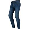 OZONE MOTO Striker Jeans da Moto Uomo | Fodera in Fibra Aramidica | Protezioni per Ginocchia Flying Bats Livello 2 | Tasche per Protezioni Anca e Coccige | Regular Fit