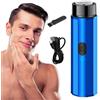 Generico Mini Rasoio Per Rasoio Elettrico Portatile - Elettrici Magnetici, Elettrici Magnetici | Display LED Intelligente E Base Di Ricarica All-ins-on Con Trimmer, Buono Per Rasatura Da Viaggio,