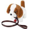 AYESY Elettronico Cane Giocattolo, Simulati Peluche Cane Giocattolo Giocattoli, Interattivi, Passeggiate, Corteccia Giocattoli Prima Educazione Regalo di Compleanno Per Bambini 3 4 5 6 7 8 Anni A