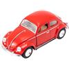 Easy Toys Modellino Auto Compatibile con Classical Beetle 1967. Auto Giocattolo in Scala con Porte Apribili. Modellismo Automobile. (Rosso)