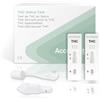 ACCUDOCTOR Check test 2 Test THC Salivare Accudoctor 15 ng/ml - Test Antidroga Rapido per Cannabis, Marijuana e Hashish - Drug Test Salivare per THC 6-72 Ore - Analisi Tossicologica con Istruzioni in 5 Lingue