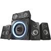 Trust Gaming Trust Tytan Gaming GXT 658 Sistema Set di Altoparlanti Surround 5.1, con Subwoof