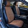 Blueshyhall Coprisedile per auto con massaggio, 1 pezzo Freddi e traspiranti coprisedili per auto, coprisedile per sedili anteriori, perle di legno, coprisedile universale con cuscino massaggiante per