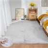 ORINOVA Tappeto Salotto Grigio 150x215 cm Camera da Letto Morbido Grande Tappeto Lavabile Moderno Rettangolare