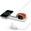 Belkin Caricabatteria wireless 3 in 1 con MagSafe, tappetino di ricarica rapida
