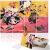 PINWELIFE® Pannelli Acustici da Parete, Pannelli Fonoassorbenti, Assorbimento Decorativo e Smorzamento, Cancellazione di Rumore ed Eco 120x80, (Natura Morta di Paul Gauguin)
