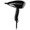 Valera Swiss Nano Light 6001, asciugacapelli professionale con ionizzatore, pratico, leggero e compatto, 1800 Watt, colore Nero