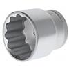 GEDORE Inserto per Chiave a Bussola, Attacco 1/2 pollici, 12.5 mm, Bocca Dodecagonale, Chiave a Bussola 34 mm, Utensile, D 19 34, Acciaio Cromato