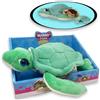 #sbabam Sbabam Mammy Surprise Turtle Big Size Green, Tartaruga Peluche 30cm con Mini Cuccioli Morbidi, Pupazzi Peluches Animali Giocattolo per Bambini, Giochi per Bambini da Edicola, Tartaruga Pupazzo +3 Anni