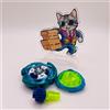 TOMY Cappotto doppio metallo Beyblade X UX-00 Aero Pegasus 3-70A Takara Tomy blu v...