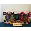 BE@RBRICK Disney 2014 WOW Halloween Monster Bearbrick 100% Set di 5 Happy Kuji