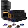 Nespresso De'Longhi Nespresso Vertuo Pop ENV90.B, Macchina Caffè a Capsule con Tecnologia Centrifusion, 4 Formati in Tazza, INCLUSE 60 CAPSULE, 1260W, Liquorice Nero