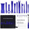 Bubuny 32 PCS Kit Smontaggio Pannelli Riparazioni Auto,Set di spaccature per la rimozione di Rivestimenti Interni dell'auto, per Smontare e Installare Finiture Auto,Pannelli Porta,Radio e Cruscotto