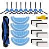 aotengou Accessori di ricambio per aspirapolvere robot Cecotec Conga 1090, confezione da 1 spazzola principale, 6 filtri Hepa, 8 spazzole laterali e 4 panni per mocio