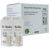 O-BouBou 120 Sacchetti Latte Materno senza BPA, Contenitori Latte Materno - Bustine Latte Materno - Sacchetti Per La Conservazione Del Latte Materno Pre-Sterilizzati, Doppia Tenuta, 180 ml