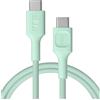 Green Cell PowerStream - Cavo USB-C 100 W, ricarica rapida PD (menta, 120)