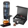 HiBREW Caffettiera portatile 3 in 1 con custodia, 80 W, H4A-premium