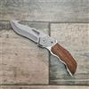 COLTELLO CACCIA PESCA 19,5 cm SOPRAVVIVENZA funghi legno scuoio campeggio