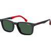 Carrera Occhiali da Sole CA 8045/CS MATTE BLACK RED BLACK/GREEN FOLDING 53/18/145 uomo