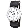 Timex - Easy Reader Klocka på 35 mm för män, svart snabbinsvept rem, datumfönster, kvartsur, TW2U84900