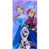 CARTOON Telo mare Frozen Disney asciugamano in microfibra di poliestere per bambini 245 gsm dimensione 70 x 140 cm spiaggia piscina