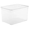 Rotho Contenitore Rotho Clear Box in PPL impilabile trasparente - 46 L 55x37,5x31,5 cm - F707808