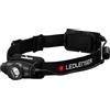 Ledlenser H5R Core Torcia Frontale LED, 500 Lumen, Ricaricabile con Batteria al Litio, Impermeabile IP67, dimmerabile, Const. Light, Portata Luminosa di 200m, Cavo di ricaricamagnetico USB