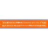 Minerva - Normografo standard dritto, 7 mm, colore: arancione