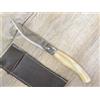 ARBURESA COLTELLO ARTIGIANALE SARDO 23CM ARBURESA PATTADA MANICO CORNO MUFLONE anticata