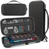 Kiiwah Custodia per Nintendo Switch 2 2025, Cover Custodia Rigida Protettiva Case con 10 Slot per Schede di Gioco, Custodia da Viaggio Portatile per Switch 2 Console e Accessori (Nero)