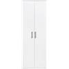 AVANTI TRENDSTORE - Montanaro - Armadio portascope a 2 ante a battente in legno laminato con 1 ripiano e sotto vano per scope e altri 3 ripiani. Dimensioni LAP ca. 60x180x34cm