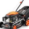 Fuxtec Tagliaerba a benzina a spinta FUXTEC FX-RM4346ECO tosaerba a motore a scoppio 146cc larghezza di taglio 42cm - Easy Clean - sacco raccoglierba 40L