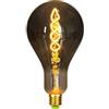 TIANFAN Lampadine a Led Edison Classic Fumo in vetro PS35 A110 4W Dimmerabile 220 / 240V E27 Lampadina a vite Edison Vintage