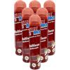 Generico Chiaro Luce Pulizia Spray Igienizzante Multisuperficie, Ideale per Tutte le Superfici. Efficace Contro Qualsiasi Residuo di Sporco Senza Lasciare Aloni. Bomboletta in Alluminio 300 ml (6 Flaconi)
