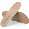 GRÜNLAND il benessere è naturale GRUNLAND soletta plantare DRY SOFT estraibile lattice traspirante e pelle di ricambio scarpe ciabatte donna per tanti modelli grunland (natural, 41)