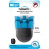 THERMACELL Ricarica liquida anti zanzare e zanzare Tigri, protezione efficace 29 m², compatibile con scudi, durata 80 ore, inodore, 1 confezione da 2 unità