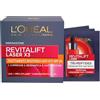 L'OREAL PARIS L'Oréal Paris Revitalift Laser X3 Trattamento Profondo Anti-Età SPF 20 con Acido Ialuronico e Pro-Xylane 50ml + Revitalift Laser Siero Tri-Peptidi Anti-Età Acido Ialuronico Bundle Routine - Set da 4