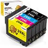 iNKPAD 29XL Compatibile Cartucce d'inchiostro per EPSON 29XL per Epson XP-245 XP-247 XP-332 XP-342 XP-432 XP-442 XP-255 XP-235 XP-345 XP-435 XP-445 (2Nero 1Ciano 1Magenta 1Giallo, 5-Pack)