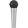 TONOR Microfono dinamico per voce cardioide, microfono cablato XLR con filtro anti-pop integrato e griglia a rete sferica, microfono portatile con riduzione del rumore, canto, palco, live, D58 Argento