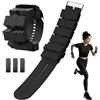 POWER GUIDANCE Pesi da polso - Pesi regolabili per gambe e braccia - Set da 2 con peso della caviglia da 0,45 kg per yoga, pilates, corsa, jogging, aerobica e altro ancora (Nero)