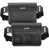Lamicall Borsa Impermeabile IPX8 - [2 Pezzi] Marsupio Impermeabile con Cintura Elastica Regolabile, Sacca Impermeabile per Spiaggia, Nuoto, Pesca, Campeggio, Kayak, fino a 8,7