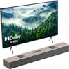 Hiwill Soundbar 5.2.2ch in legno Dolby Atmos, Sound Bar All-in-one per Smart TV con doppio subwoofer integrato, sistema audio surround da 400W per altoparlanti TV, WoNoble A502