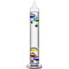 TFA Dostmann termometro analogico in vetro Galileo Galilei, 18.1016, a liquido, 33 cm, misurazione della temperatura interna, facile lettura, oggetto decorativo, da 18 a 26°C, colorato