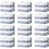 TAILI Sacchetti Sottovuoto Vestiti, Jumbo 12 Pack (80x100x38 cm), Buste Sottovuoto Vestiti Extra Large per Trapunte,Piumoni, Coperte, sacchetti per la sigillatura sottovuoto
